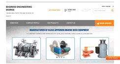 Desktop Screenshot of bhawaniengineering.com